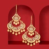 image:imageRossSimons Italian 14kt Yellow Gold Filigree Chandelier Earrings