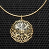 image:imageRossSimons Italian 14kt Yellow Gold Filigree Medallion Pendant