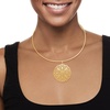 image:imageRossSimons Italian 14kt Yellow Gold Filigree Medallion Pendant