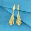 image:imageRossSimons Italian 14kt Yellow Gold Filigree Triangle Drop Earrings