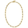 image:imageRossSimons Italian 18kt Gold Over Sterling Paper Clip Link NecklaceNo Gemstone