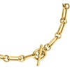 image:imageRossSimons Italian 18kt Gold Over Sterling Paper Clip Link NecklaceNo Gemstone