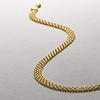 image:imageRossSimons Italian 18kt Yellow Gold BismarkLink NecklaceNo Gemstone