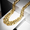 image:imageRossSimons Italian 18kt Yellow Gold InterlockingLink NecklaceNo Gemstone