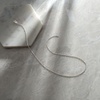 image:imageRossSimons Italian 1mm 14kt White Gold Twisted SparkleChain NecklaceNo Gemstone