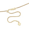 image:imageRossSimons Italian 1mm DiamondCut 14kt Yellow Gold Adjustable PopcornChain Necklace