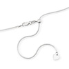image:imageRossSimons Italian 1mm Sterling Silver Adjustable DiamondCut SnakeChain Necklace