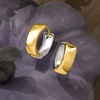 image:imageRossSimons Sterling Silver and 14kt Yellow Gold Reversible Huggie Hoop Earrings