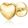 image:imagePure Collection by RossSimons 14kt Yellow Gold Single Heart FlatBack Stud Earring