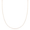 image:imageRossSimons 07mm 14kt Rose Gold RopeChain NecklaceNo Gemstone