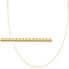 image:imageRossSimons 07mm 14kt Yellow Gold Adjustable BoxChain Necklace