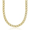 image:imageRossSimons 14kt Yellow GoldPlated CurbLink Necklace 18 inches