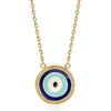 image:imageRossSimons 14kt Yellow GoldPlated Evil Eye Pendant Necklace With Multicolored Enamel 18 inches