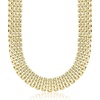 image:imageRossSimons 14kt Yellow GoldPlated PantherLink NecklaceNo Gemstone
