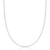 image:imageRossSimons 14mm 14kt White Gold BoxChain NecklaceNo Gemstone