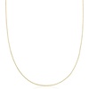 image:imageRossSimons 1mm 14kt Yellow Gold Adjustable RopeChain Necklace