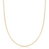 image:imageRossSimons 1mm 14kt Yellow Gold BoxChain NecklaceNo Gemstone