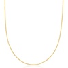 image:imageRossSimons 1mm 14kt Yellow Gold WheatChain NecklaceNo Gemstone