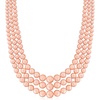 image:imageRossSimons 612mm Shell Pearl Graduated 3Strand Necklace with Sterling Silver18 Inches