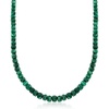 image:imageRossSimons Beaded Gemstone Necklace with Sterling Silver 8090 ct twEmerald