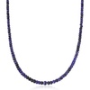 image:imageRossSimons Beaded Gemstone Necklace with Sterling Silver 8090 ct twSapphire
