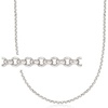 image:imageRossSimons Belle Etoile 2mm Sterling Silver RoloLink NecklaceNo Gemstone