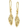 image:imageRossSimons Italian 14kt Yellow Gold Twisted Lace Drop Earrings