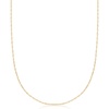 image:imageRossSimons Italian 1mm 14kt Yellow Gold RopeChain NecklaceNo Gemstone