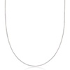 image:imageRossSimons Italian 1mm Sterling Silver Adjustable WheatChain Necklace