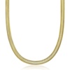 image:imageRossSimons Italian 8mm 14kt Yellow GoldPlated SnakeChain Necklace 18 inches