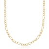 image:imageRossSimons Mens 38mm 14kt Yellow Gold FigaroLink NecklaceNo Gemstone