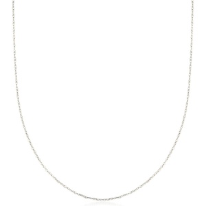 image:imageRossSimons 07mm 14kt White Gold RopeChain NecklaceNo Gemstone