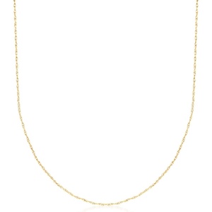 image:imageRossSimons 07mm 14kt Yellow Gold RopeChain NecklaceNo Gemstone