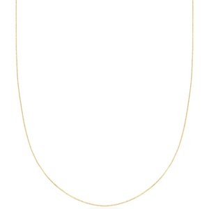 image:imageRossSimons 08mm 14kt Yellow Gold Adjustable SnakeChain Necklace 22 inches
