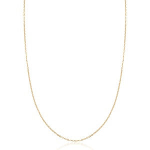 image:imageRossSimons 18kt Yellow Gold 15mm Cable Link NecklaceNo Gemstone