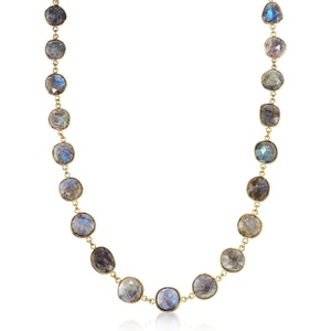 image:imageRossSimons Labradorite Necklace in 18kt Gold Over SterlingLabradorite