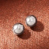 image:imagePure Collection by RossSimons 14kt White Gold Ball Stud Earrings025 Inches