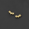 image:imagePure Collection by RossSimons 14kt Yellow Gold Star Ear Climbers