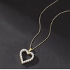 image:imageRossSimons 030 ct tw Diamond Heart Pendant Necklace