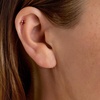 image:imageRossSimons 060 ct tw Round Ruby Earrings in 14kt Yellow Gold