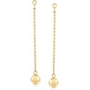 image:imageRossSimons 14kt Yellow Gold 6mm Ball Drop Earring Jackets