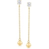 image:imageRossSimons 14kt Yellow Gold 6mm Ball Drop Earring Jackets