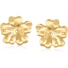 image:imageRossSimons 14kt Yellow Gold Flower Petal Earring Jackets
