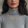 image:imageRossSimons 14kt Yellow Gold Graduated Byzantine NecklaceNo Gemstone