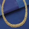 image:imageRossSimons 14kt Yellow Gold Graduated Byzantine NecklaceNo Gemstone