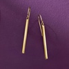 image:imageRossSimons 14kt Yellow Gold Linear Drop Earrings