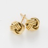 image:imageRossSimons 14kt Yellow Gold Love Knot Earrings