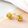 image:imageRossSimons 14kt Yellow Gold Love Knot Stud Earrings
