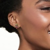 image:imageRossSimons 252 ct tw MultiStone Flower Earrings in Sterling Silver