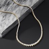 image:imageRossSimons 300 ct tw Diamond Tennis Necklace